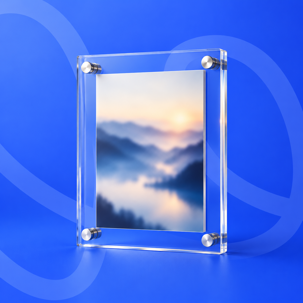 Acrylic photo frame category